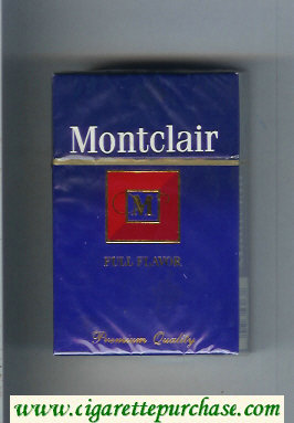 Montclair M Full Flavor Cigarettes hard box