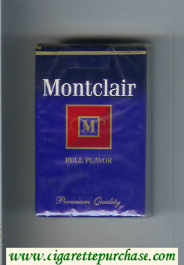Montclair M Full Flavor Cigarettes soft box