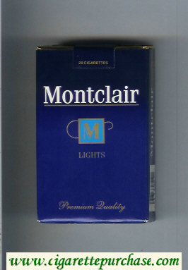 Montclair M Lights Cigarettes soft box
