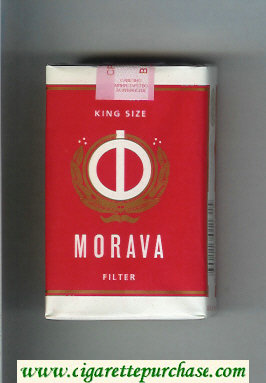 Morava Filter white and red and white cigarettes soft box