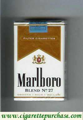 Marlboro Medium 100s cigarettes hard box