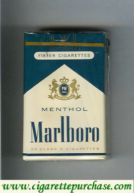 Marlboro Lights Menthol 100s cigarettes soft box