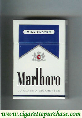 Marlboro Mild Flavor cigarettes hard box