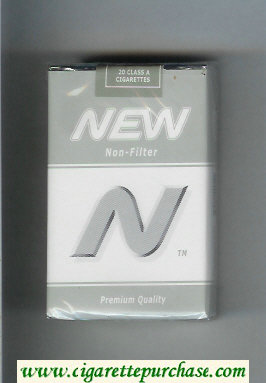N New Non-Filter Premium Quality cigarettes soft box