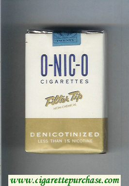 O-Nic-O cigarettes Filter Tip Non-Chemical soft box