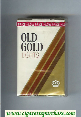 Old Gold Lights cigarettes soft box