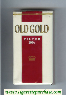 Old Gold Filter 100s cigarettes soft box