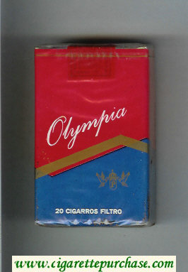 Olympia cigarettes soft box