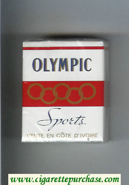 Olympic Sports cigarettes soft box