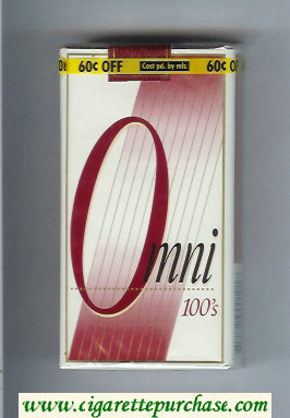 Omni 100s cigarettes soft box
