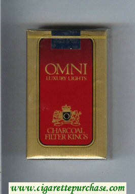 Omni 'O' Luxury Lights cigarettes soft box
