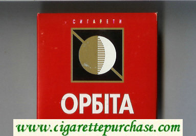 Orbita cigarettes wide flat hard box