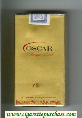 Oscar 100s American Blend cigarettes soft box