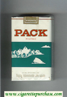 Pack Filtro cigarettes soft box