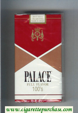 Palace Full Flavor 100s cigarettes soft box