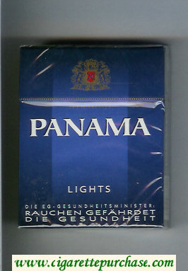 Panama Lights 24 cigarettes hard box