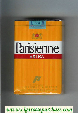 Parisienne Extra orange cigarettes soft box