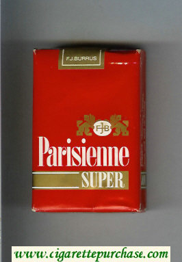 Parisienne Super cigarettes soft box