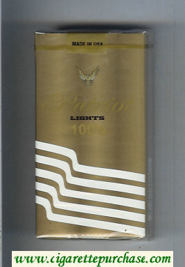 Patriot Lights 100s cigarettes soft box