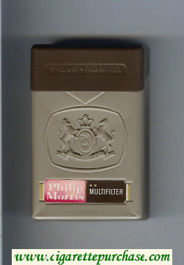 Philip Morris Multifilter cigarettes plastic box