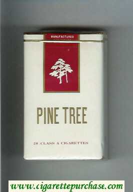 Pine Tree soft box cigarettes