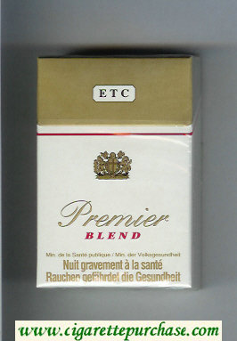 Premier Blend ETC cigarettes hard box