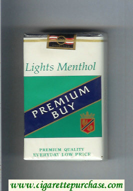 Premium Buy Lights Menthol cigarettes soft box
