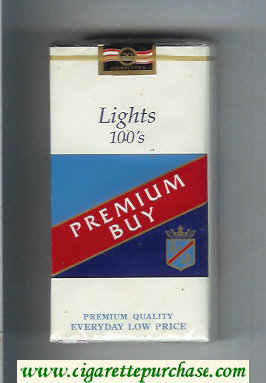 Premium Buy Lights 100s cigarettes soft box