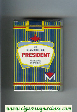 President M Con Filtro Micro Day cigarettes soft box