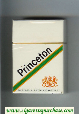 Princeton cigarettes hard box