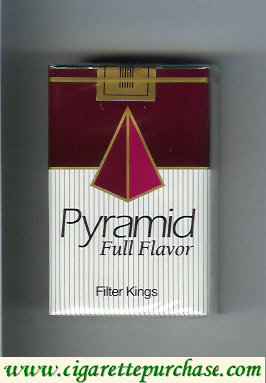 Pyramid Full Flavor Filter Kings cigarettes soft box