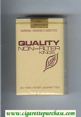 Quality Non-Filter cigarettes soft box