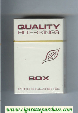 Quality cigarettes hard box