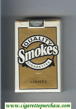 Quality Smokes Lights cigarettes soft box