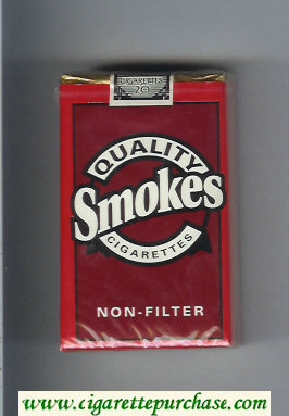 Quality Smokes Non-Filter cigarettes soft box