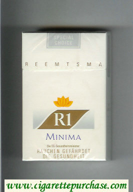 R1 Reemtsma Minima Special Choice cigarettes hard box