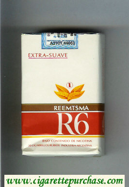 R6 Reemtsma Extra - Suave cigarettes soft box