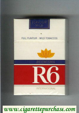 R6 Reemtsma International Full Flavour - Mild Tobaccos Flavour Mild cigarettes hard box