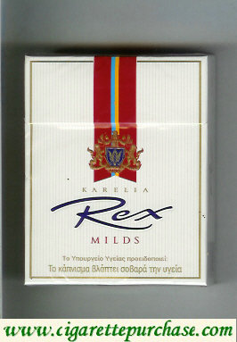 Rex Karelia Milds 25 cigarettes hard box