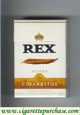 Rex Cigarritos Suave cigarettes hard box