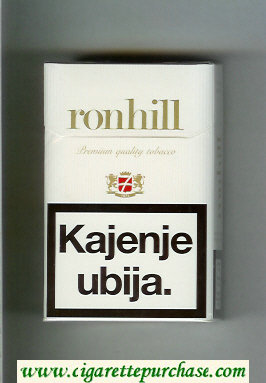 Ronhill cigarettes hard box