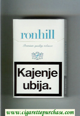 Ronhill hard box cigarettes