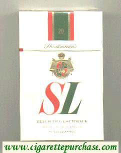 SL Brinkmann's cigarettes hard box