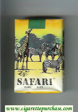 Safari cigarettes soft box