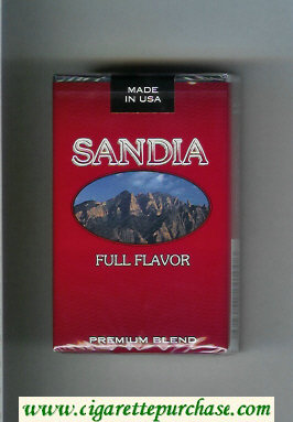 Sandia Full Flavor Premium Blend cigarettes soft box