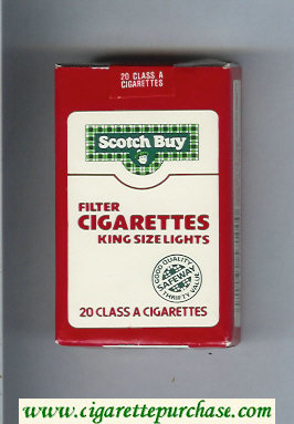Scotch Buy Safeway Filter Cigaretess Lights cigarettes soft box