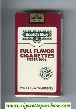 Scotch Buy Safeway Full Flavor Cigarettes Filter 100s cigarettes soft box
