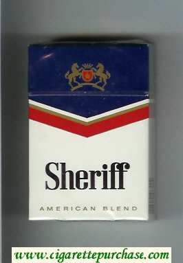 Sheriff American Blend Cigarettes hard box