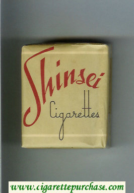 Shinsei cigarettes grey soft box