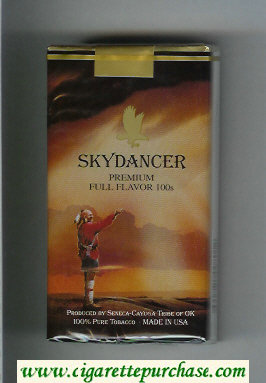 Skydancer Premium Full Flavor 100s cigarettes soft box